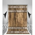 thumbnail image 3 of ABPHOTO 5x7ft Photography Backdrop Vintage Wood Shabby Chic Texture Weathered Stripes Wooden Floor Photo Background Backdrops, 3 of 4