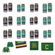 thumbnail image 2 of Camisetas de baloncesto Mighty Ducks Of Anaheim 44 Reed 99 BANKS 96 CONWAY 66 BOMBAY Costura Bordado Deportes al aire libre Negro Verde Nuevo, 2 of 5