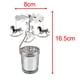 thumbnail image 4 of 3x Candelabro giratorio Candelabro Caballo y copo de nieve y luna, 4 of 9