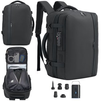 Bag For Fegat Rolling Vacuum Travel Backpack, 70L Expandable Compression Bag With Vacuum Pump,TSA Lock,Waterproof Carry On Luggage Vacuum Seal Backpacks Flight Approved For Travel Business Casual Travel System Bag For Fegat Rolling Vacuum Travel Backpack, 70L Expandable Compression Bag With Vacuum Pump,TSA Lock,Waterproof Carry On Luggage Vacuum Seal Backpacks Flight Approved For Travel Business Casual Travel System
