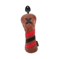 thumbnail image 3 of Cubierta para la cabeza de Golf Strade Fareast Limited Protector de palo de golf cuero PU negro, 3 of 8