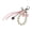 Pink, variant on Stylish Alloy Bag Charm Multifunctional Lip Balm Keyring Pendant Charam Fruit Pearls Jewelry Decoration