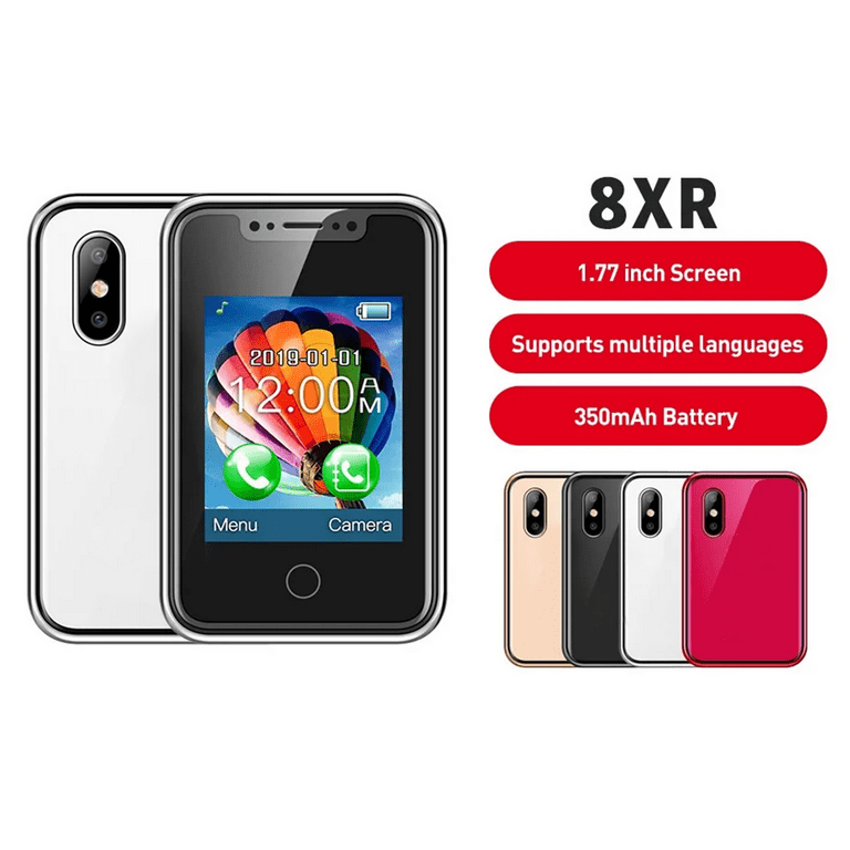 Super Mini Phone 1.77 inch Touch Display 350mAh Battery Bluetooth Dial Music Dual SIM Camera Magic Voice Small Mobile Phone Super Mini Phone 1.77 inch Touch Display 350mAh Battery Bluetooth Dial Music Dual SIM Camera Magic Voice Small Mobile Phone