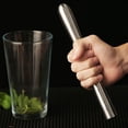 thumbnail image 3 of 1pc Kitchen Rest Muddler for Cocktails Stainless Steel Fruit Crusher - Bar Tools for Home for Making Mojito Mix and other Fruit Drinks, 3 of 7