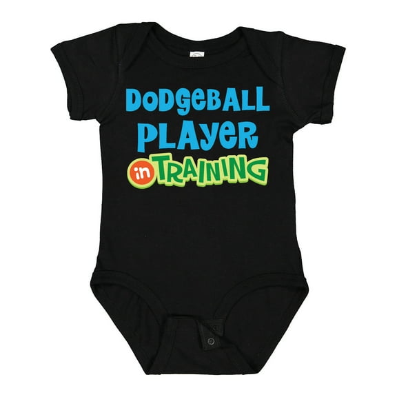 Inktastic Dodgeball Player in Training Boys or Girls Baby Bodysuit