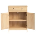 thumbnail image 5 of Ktaxon Bathroom Floor Cabinet, Freestanding Storage Cupboard w/ Drawer and 2 Doors, Wood, 5 of 17