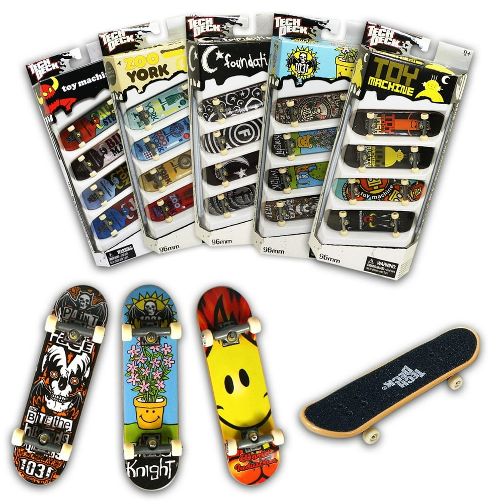 Spin Master Tech Deck 96MM Fingerboards, 4Pack