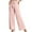 Pink, variant on Posijego Womens Wide Leg Dress Pants Tie Knot Elastic High Waist Work Pants Business Casual Office Trousers
