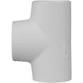 thumbnail image 5 of Charlotte Pipe PVC02400C0800HA 0.75 x 0.75 x 0.75 in. White Schedule 40 PVC Tee, 5 of 6