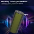 thumbnail image 3 of QTOCIO Bluetooth Speaker, High Appearance New Wireless Bluetooth Speaker With 5 Colorful Light Modes, High Volume, High Sound Quality, Portable Sound, Easy To Carry, 3 of 5