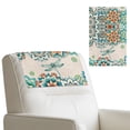 thumbnail image 2 of Xixirimido Boho Mandala Dragonfly Pattern Recliner Headrest Protector, Non Slip Waterproof Headrest Cover, Leather Recliner Headrest Cover for Sofa, Furniture, Office Chair, 1Pcs, 2 of 7