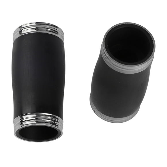 Tomo de Afinacia de Clarinete de 2 piezas, Barril de Clarinete de de metal Suavento Ajustableb Barril de Clarinete Plano para Rendimiento de Clarinete
