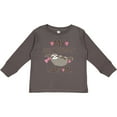 thumbnail image 3 of Inktastic My Great Grandma Loves Me Girls Long Sleeve Toddler T-Shirt, 3 of 5