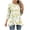 Yellow Plus Size Blouse for Women_m, variant on CYMMPU Loose Fit Tunic Tops Boho Blouses for Women Dressy Casual Spring Tops Summer Trendy Shirts Flower Pattern Crew Neck 3/4 Sleeve Flare Hem Hide Belly Tops to Wear with Leggings T-Shirts White M
