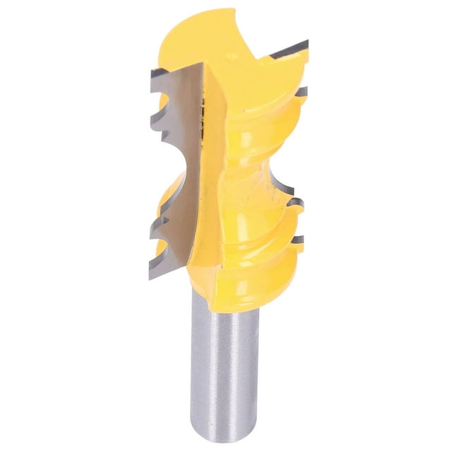 Woodworking Tenon Cutter, Crown Shape Routers Bits Longer Lasting For Softwood