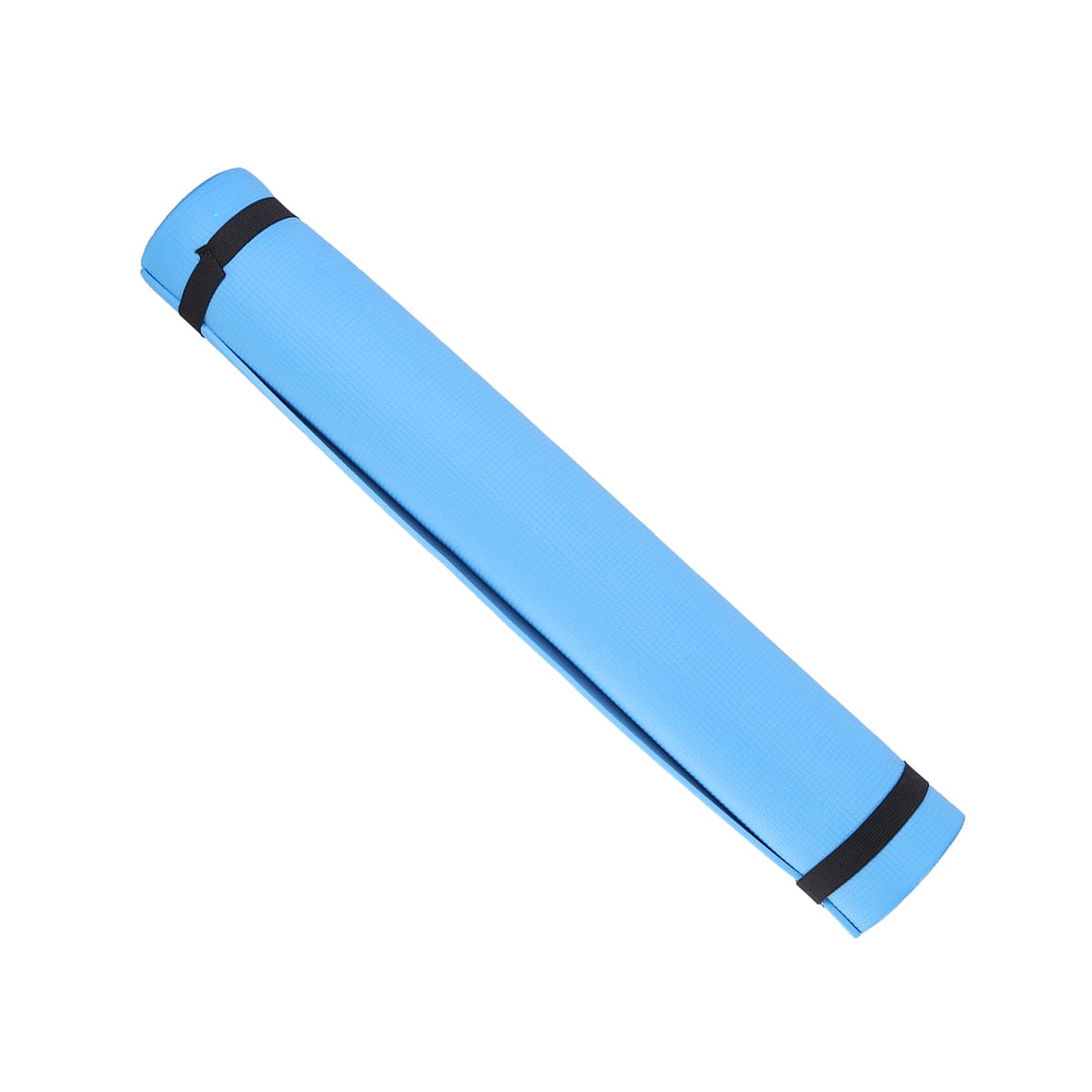 2pcs Portable EVA Yoga Mat Anti-slip Yoga Fitness Mat Outdoor Camping Exercise Mat for Hot Yoga Pilates Aerobic Fitness Stretching Routines (Blue)