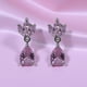 thumbnail image 3 of Aretes De Zirconia Con Diseño De Flor Y Gota, 3 of 3