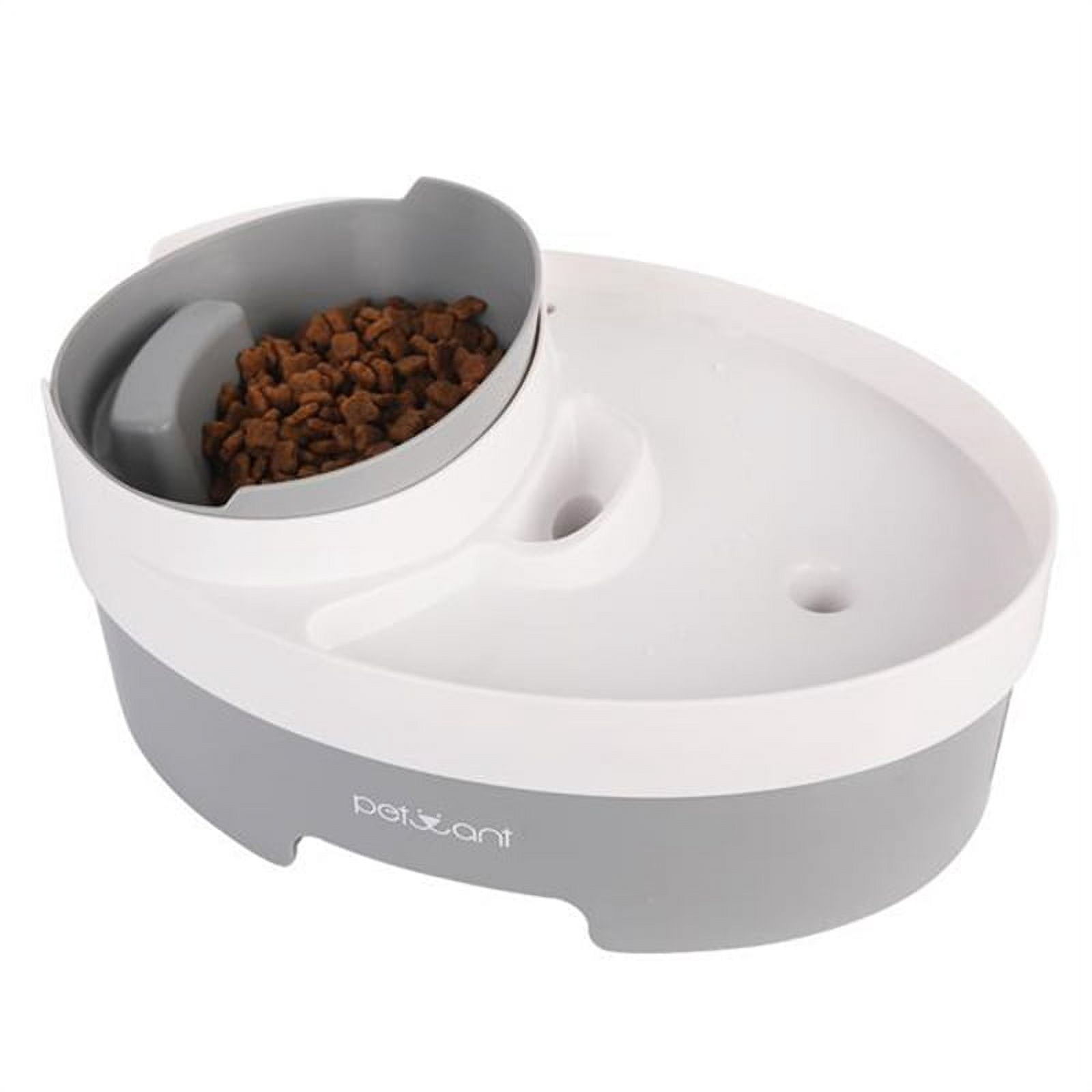 Myriann 105Oz/3.0L Automatic Cat Water Fountain Dog Water Dispenser with Food Bowl for Cats DogsGreat for Pet Owners with Busy Schedules