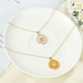 thumbnail image 6 of QQTDFG Adjustable Cute Daisy Flower Necklace Collar Neck Jewelry Sunflower Necklace-white, 6 of 9