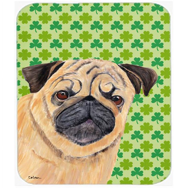 Carolines Treasures SC9291MP Tapis de Souris Portrait Trèfle de la Saint-Patrick, Tapis Chaud Ou Trivet