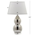 thumbnail image 3 of Safavieh Jill 16" Modern Ceramic Table Lamp, Silver, Set of 2, 3 of 5