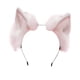 thumbnail image 4 of 2 diademas con orejas de gatito para el pelo, accesorios para disfraces de Navidad Rosa y azul, 4 of 9