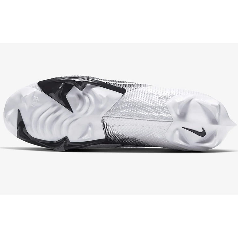 Nike Vapor Edge Pro 360 Mens Football Cleat 8 White/Black