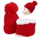 thumbnail image 1 of Gorro de lana, gorro de punto cálido para bebé, gorro de punto cálido, gorros de lana para niños, uso práctico, 1 of 14
