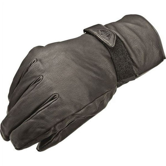 Highway 21 Granite Leather Motorcycle Glove - Black, All Sizes