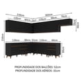thumbnail image 3 of Cocina Integral Completa Modular Madesa Reims 512cm NN 01, 3 of 5