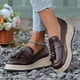 thumbnail image 3 of Xucatan Women's Genuine Leather Moccasins, Comfortable Casual Driving Loafers with Cushioned Insole, Lightweight Slip-On Shoes for Women Gift, 3 of 8