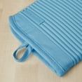 thumbnail image 2 of KitchenAid Ribbed Soft Silicone Oven Mitt 2-Pack Set, Blue Velvet, 7.5"x13", 2 of 5