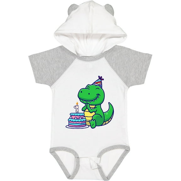 Inktastic T-rex 1st Birthday Boys or Girls Baby Bodysuit
