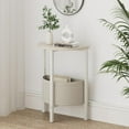 thumbnail image 2 of Vagusicc Small Round Side Table End Tall Accent with Storage Basket, 2 of 5