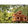 thumbnail image 4 of VASGOR Bird Houses for Outside,Outdoor 5 Hole Bird House Room for 5 Bird Families Bluebird Finch Cardinals Hanging Birdhouse for Garden, 4 of 9