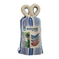 thumbnail image 2 of Bliss Hammocks Hammock in a Bag w/ Hand-woven Rope loops , 220 lbs Capacity , Sail Cloth Stripe , 77" L x 40" W, 2 of 2