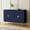 Blue, variant on CBJCBJ 48" Modern Accent Sideboard Buffet Cabinet with 4 Doors & Shelves, Credenza for Living Room Storage,Blue