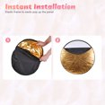 thumbnail image 3 of Yescom 43" 110cm Collapsible Light Reflector Panel Diffuser with Bag Photo Video Studio Gold Silver Portable Yescom Modern, 3 of 7