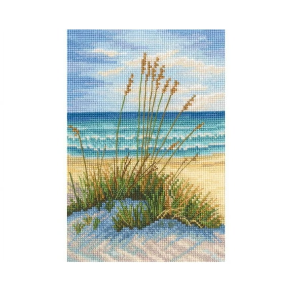 RTO Counted Cross Stitch Kit 6"X7.25"-In The Moment - Seaside