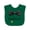 Green, variant on Inktastic Ring Bearer- Black Bow Tie Boys Baby Bib
