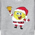 thumbnail image 3 of SpongeBob SquarePants - Dear Santa - Men's Crew Neck Fleece Pullover, 3 of 6
