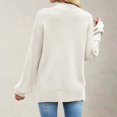 thumbnail image 6 of Women's Clothing Casual Pullover Knit Sweaters Cozy Winter Teacher Casual Outfit Women's Knit Pullover Sweater Casual Loose Fit Semi High Neck Solid Color Basic Top For Fall Winter Comfort Wear, 6 of 9