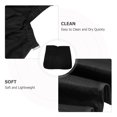 thumbnail image 3 of COMPUKAS 1Ud Delantal Impermeable Negro Para Peluquería Ideal Para Cortes Y Trabajos En Salón, 3 of 6