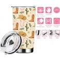 thumbnail image 2 of Western Tumbler Coffee Mug 20oz Tumbler Cups with Lid Western Decor Western Gifts Stuff for Women Boss Girls Best Friend BFF Bestie Graduation Christmas Birthday Travel Mug for Home Office Car, 2 of 6