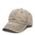 thumbnail image 4 of Outdoor Cap USA-850 Garment Washed with Flag Sandwich-Khaki, 4 of 8