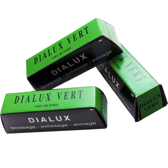 Jewelers Green Rouge Dialux Green Polishing Compound Green Jewelry Polish 3 Bars