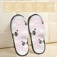 thumbnail image 2 of Balery Cute Panda Pantuflas de Casa de Felpa Silenciosas con Diseño Estampado, Zapatillas Cómodas Antideslizantes de Algodón para Interior-Medium, 2 of 8