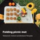 thumbnail image 3 of Mini Manta De Picnic De Bolsillo De Nailon Impermeable, Plegable, Ultraligera, Estera Antiarañazos, Regalo De Viaje Para Senderismo En La Playa Al Aire Libre, 3 of 7