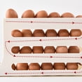 thumbnail image 2 of Toystoory Caja de almacenamiento de huevos para refrigerador, organización eficiente, color amarillo claro, gran capacidad, ahorro de espacio Cocina y Comedor, 2 of 6