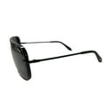 thumbnail image 4 of Quay Australia Take A Number Shield Sunglasses Black Smoke Polarized, 4 of 9